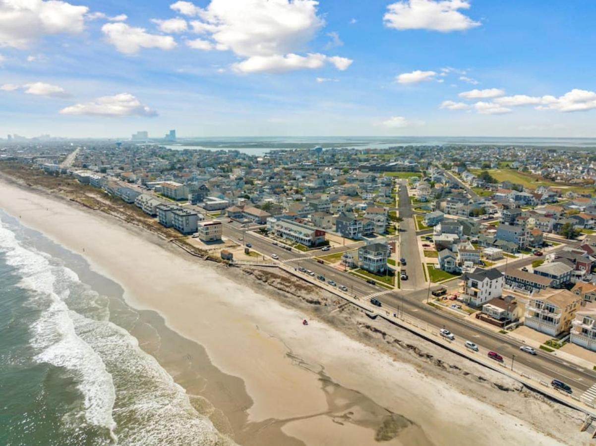 Beach Block Parking Modern Decor Porch Brigantine Eksteriør billede