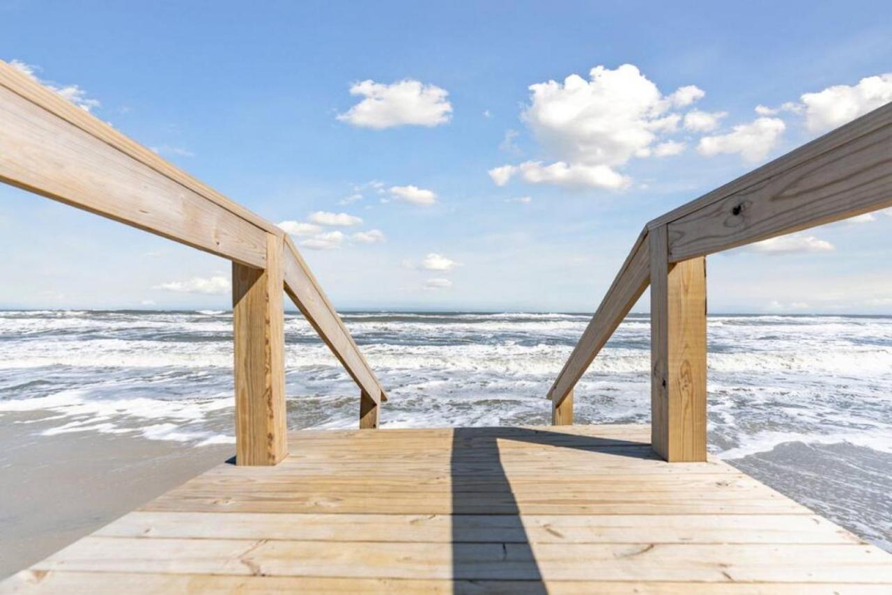 Beach Block Parking Modern Decor Porch Brigantine Eksteriør billede
