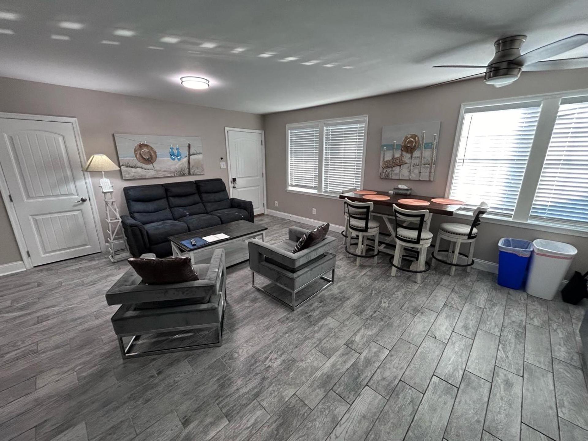 Beach Block Parking Modern Decor Porch Brigantine Eksteriør billede